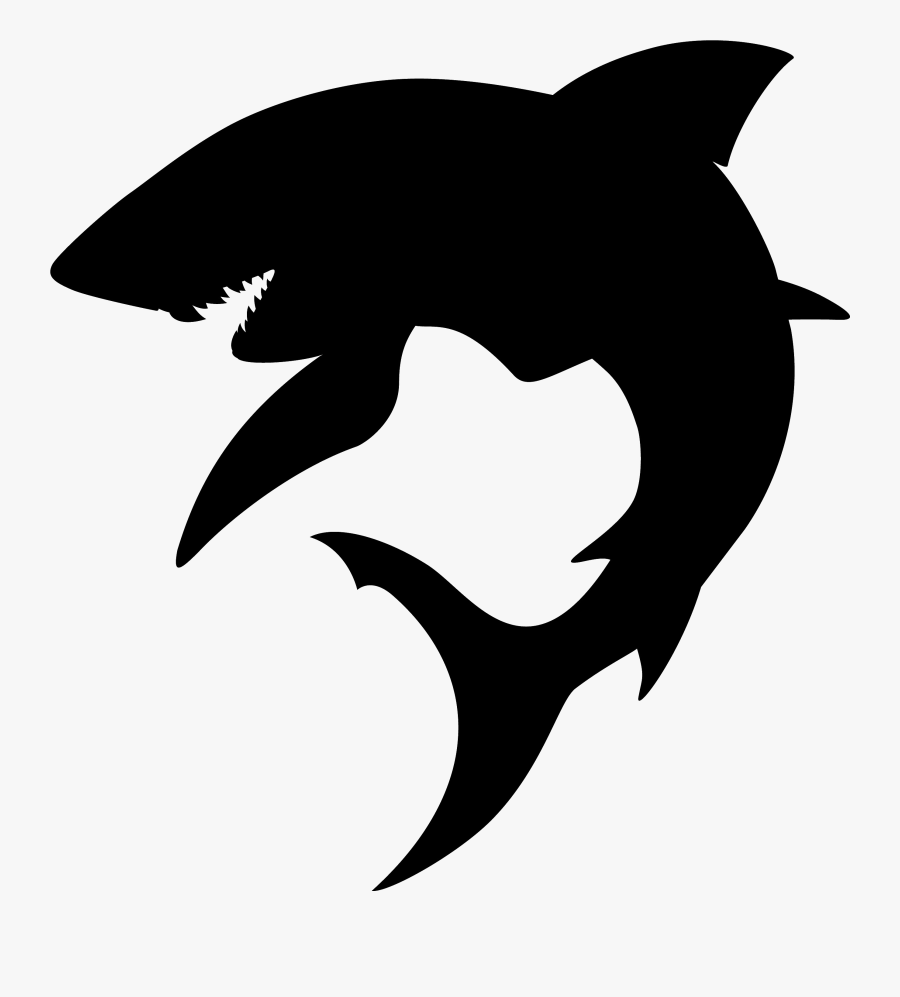 Download Shark Fin Soup Silhouette Hammerhead Shark Great ...