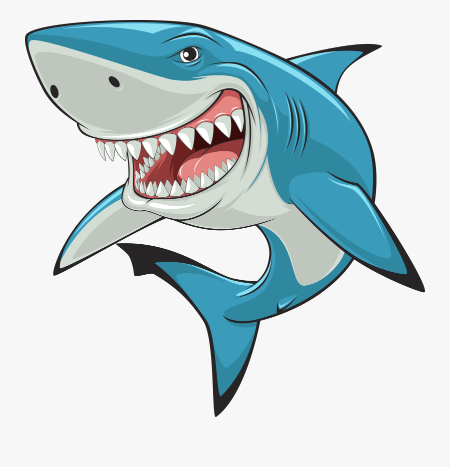 Hammerhead Shark Great White Shark Clip Art - Shark Vector, Transparent Clipart