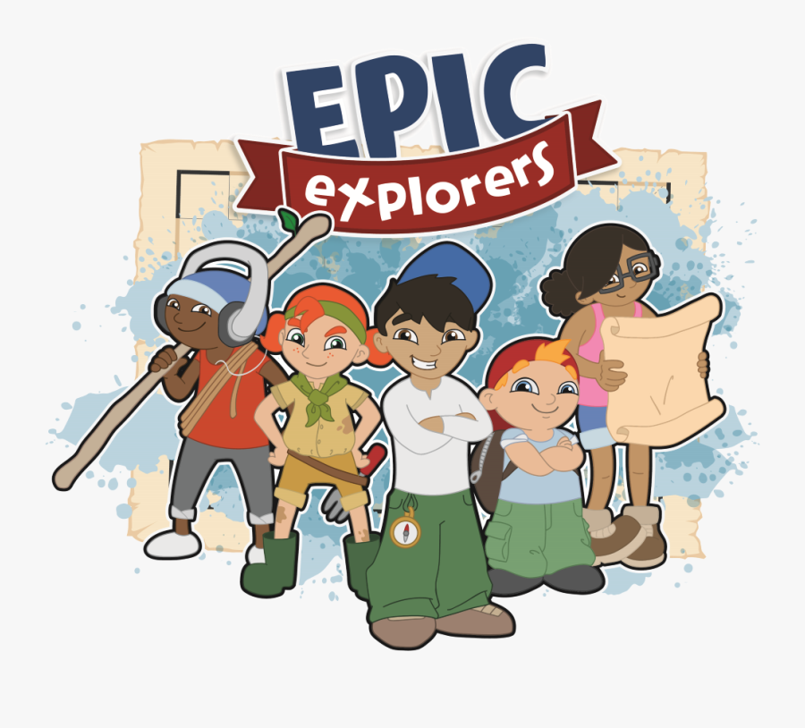 Epic Explorers No Background - Explorers Kids, Transparent Clipart