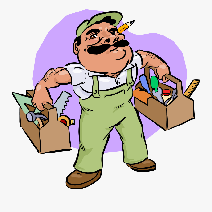 Carpenter Construction Clipart Png - Building And Grounds Meeting, Transparent Clipart
