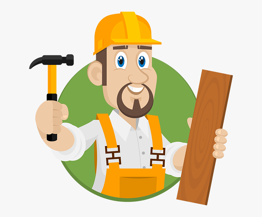 Clipart Hammer Carpenter - Carpenter Illustration, Transparent Clipart