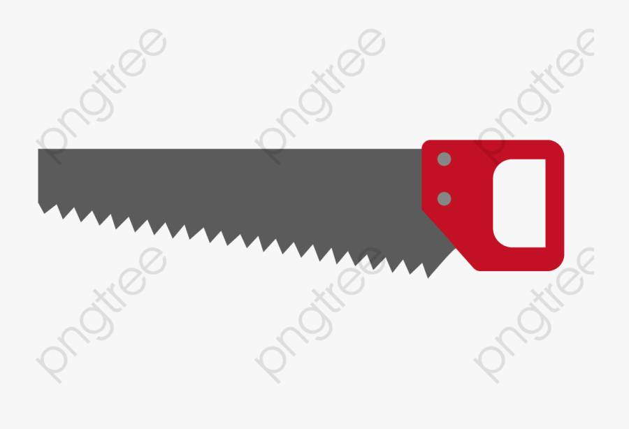 Kayu Gergaji Tukang Lama - Japanese Saw, Transparent Clipart