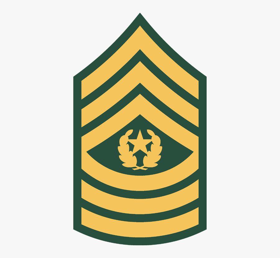 E 9 Csm Command Sergeant Major Clipart , Png Download - Rank Command ...