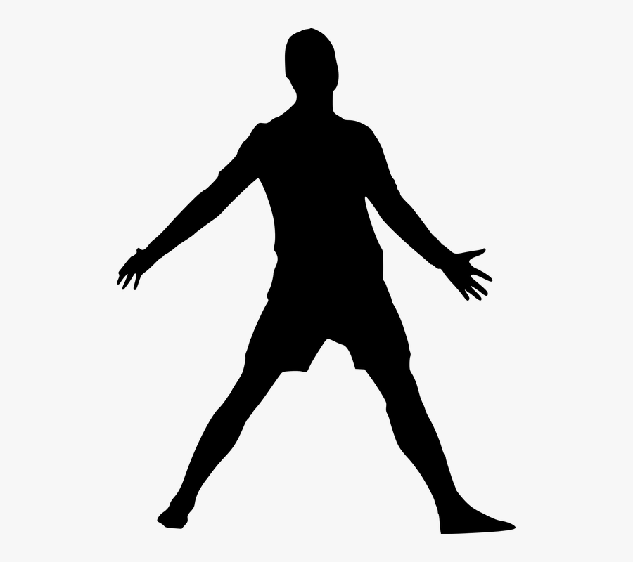 Drawing Sport Silhouette - Cristiano Ronaldo Logo Png, Transparent Clipart