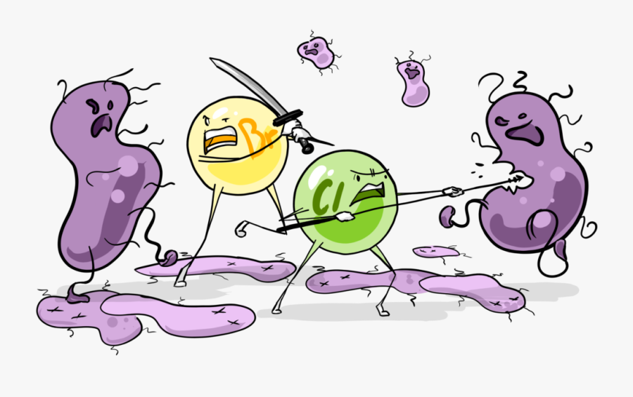 Germs Clipart Stay Away - Differences Between Cleaning And Sanitizing, Transparent Clipart