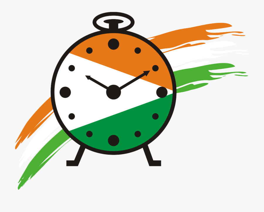 The Nationalist Congress Party, While Flexing Its Muscles, - Rashtrawadi Congress Party Logo Png, Transparent Clipart