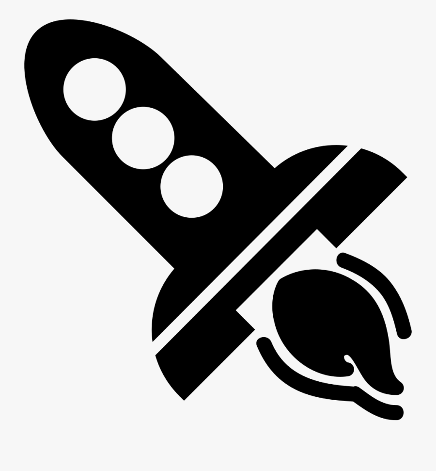 Rocket Ship Comments - Icon, Transparent Clipart