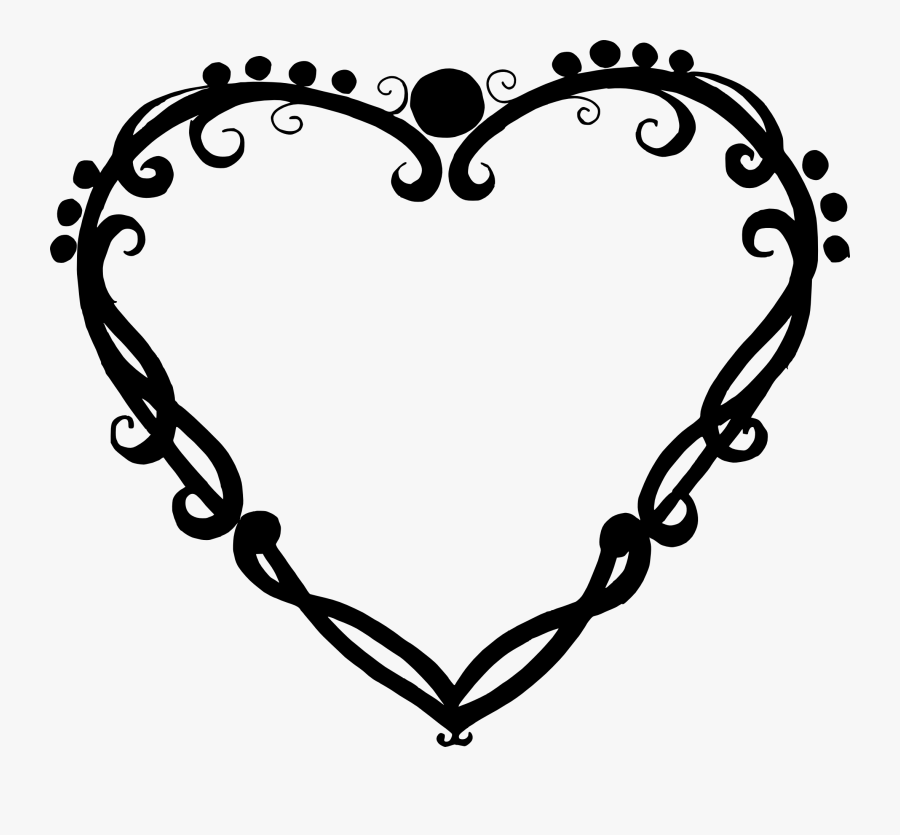 Transparent Background Heart Overlays Png, Transparent Clipart