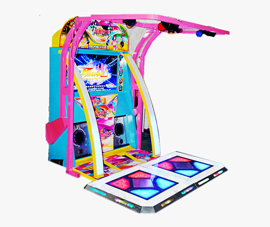 China Best Arcade Dancing Game Machine For Game Center - Dance Machine Arcade Png, Transparent Clipart