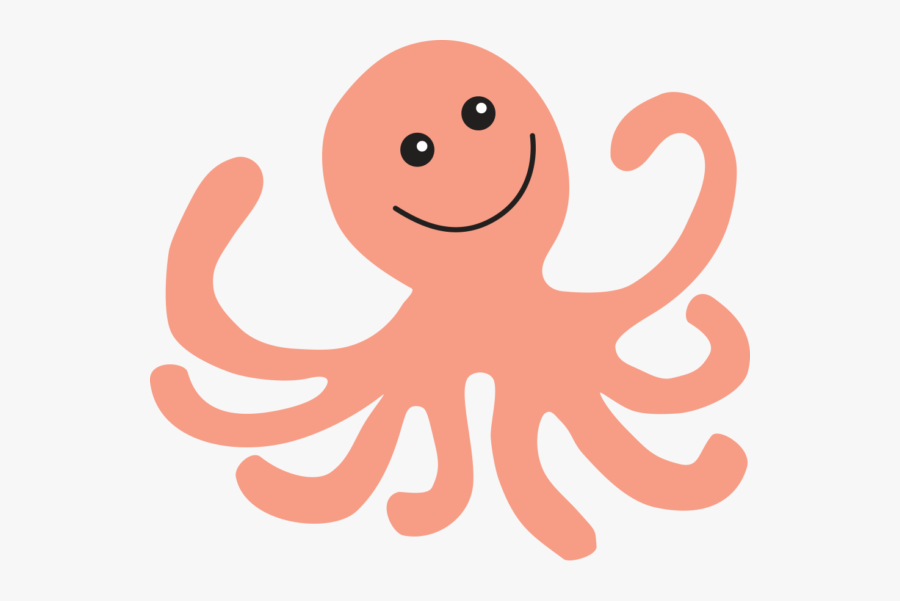 Sea Life Clip Art - Octopus Clipart Transparent Background, Transparent Clipart