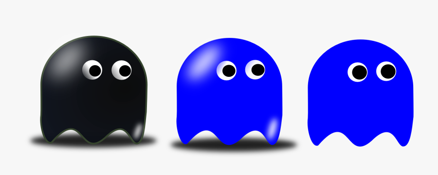 Transparent Pacman Ghosts Png - Pac-man, Transparent Clipart