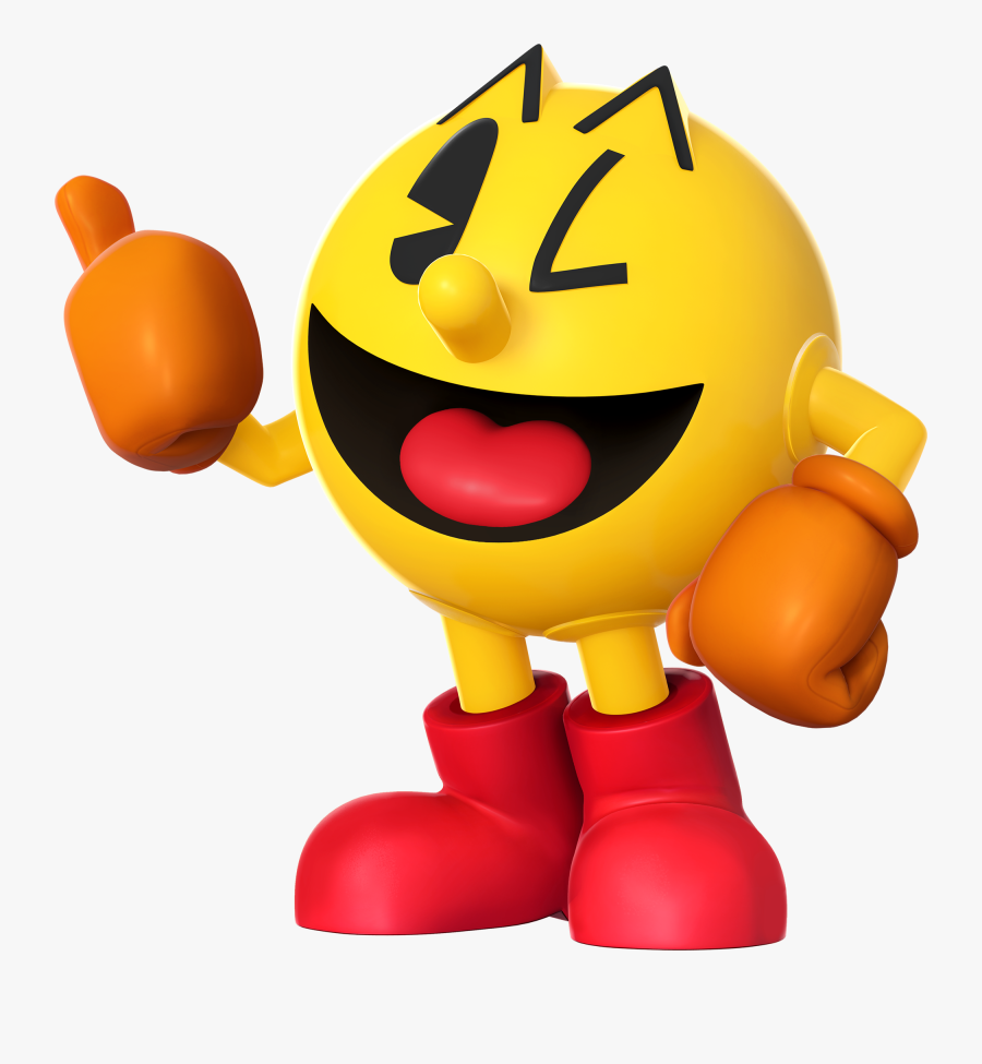 Transparent Pacman Clipart - Super Smash Bros Pac Man, Transparent Clipart