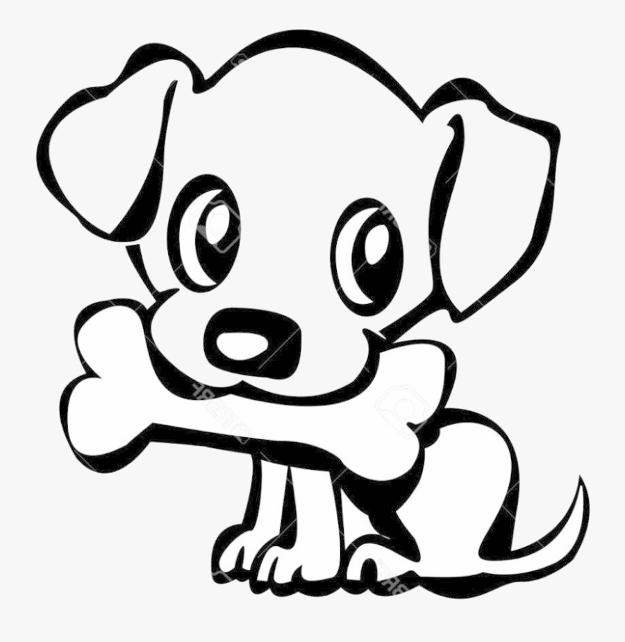 Easy Dog Clipart Free Best On Transparent Png - East To Draw Puppy