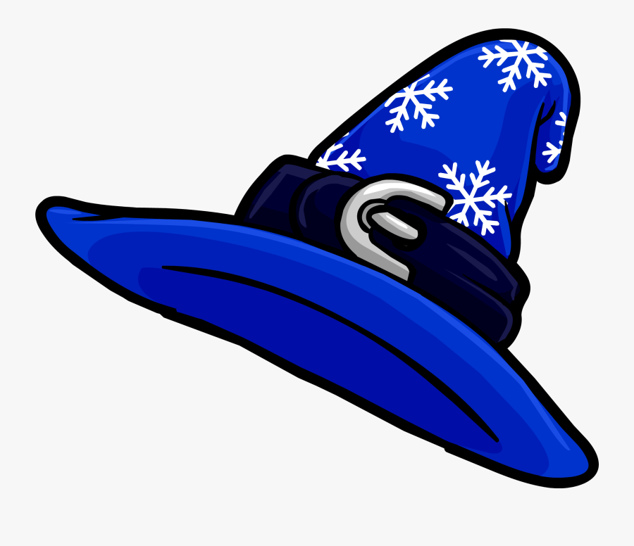 Blizzard Wizard Hat - Club Penguin Wizard Hat, Transparent Clipart