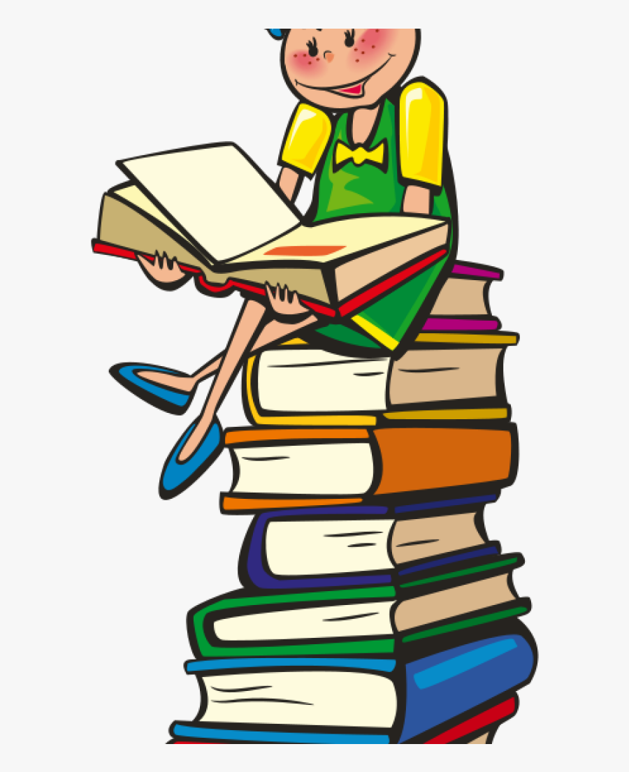 Book Clip Art Free Pencil And Book Clipart Clipart - Transparent Background Books Clipart, Transparent Clipart