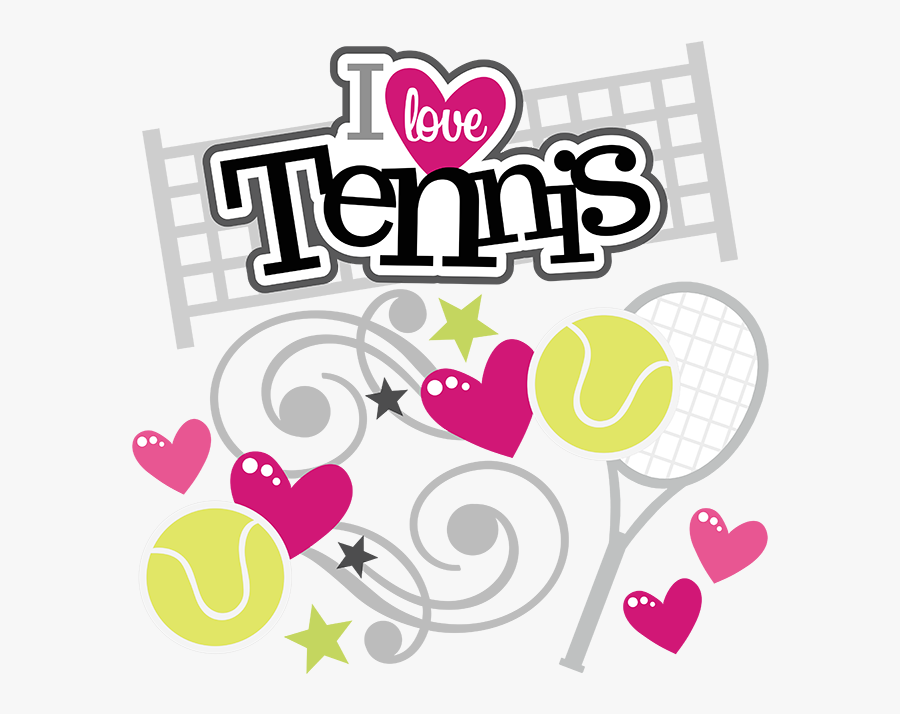 I Love Tennis - Love Tennis Png, Transparent Clipart