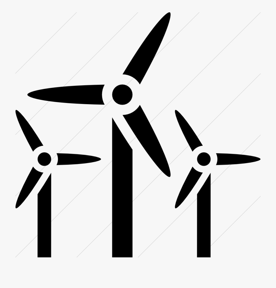 Iconathon Wind Farm Ico Wind Farm Icon Png - Wind Turbine Logo Png, Transparent Clipart