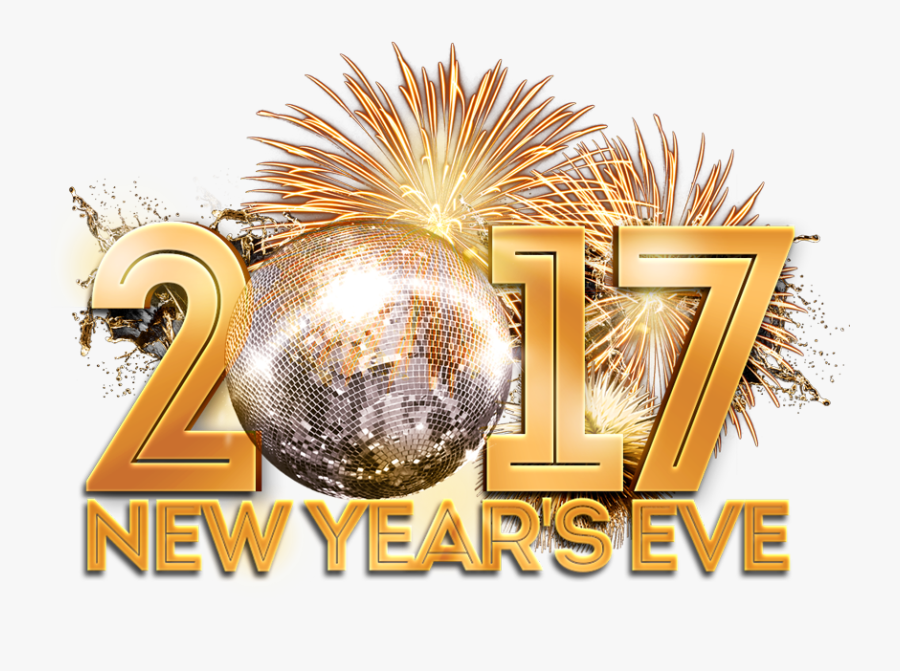 Sparkling New Year´s Eve Party - Fireworks, Transparent Clipart