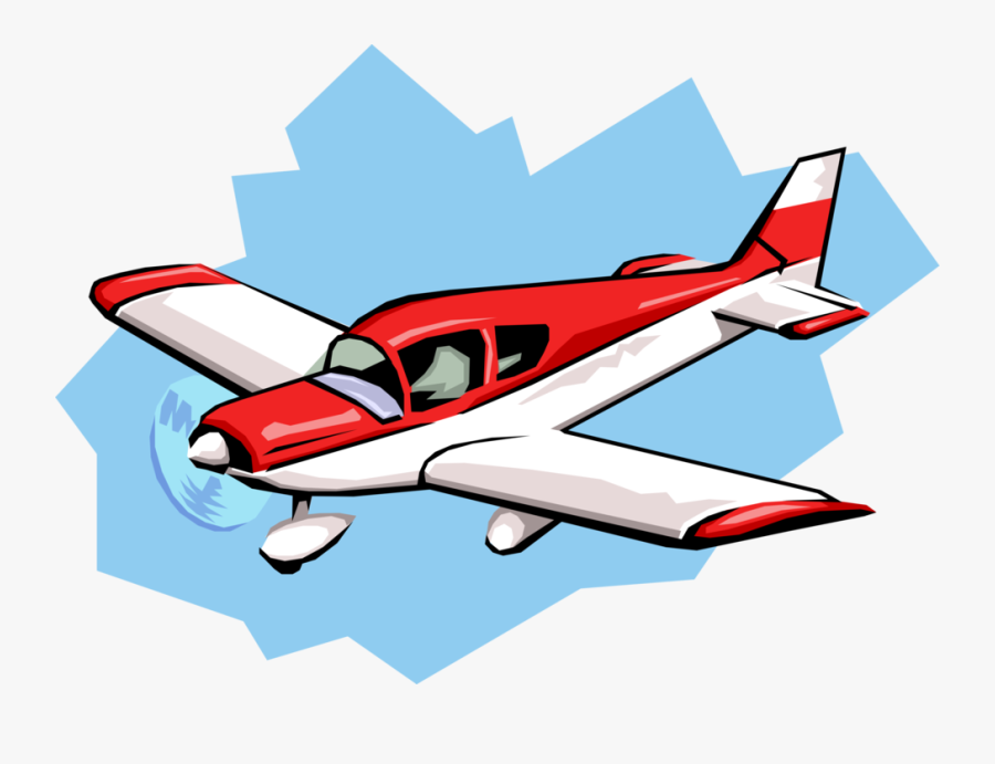 Transparent Small Plane Png - Seaplane Clip Art Red, Transparent Clipart