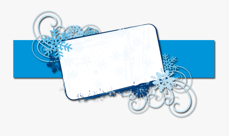 Christmas Banner Backgrounds Free Blast You Frost Banner - Background Banner Template Png, Transparent Clipart