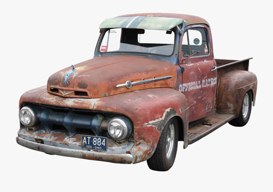 Ford V8 Automotive - Old Timer Truck , Free Transparent Clipart ...