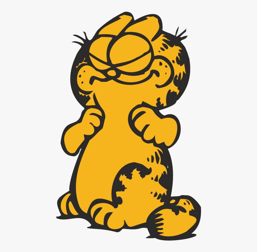 Garfield The Cat Cartoon - Cat Cartoon Garfield, Transparent Clipart