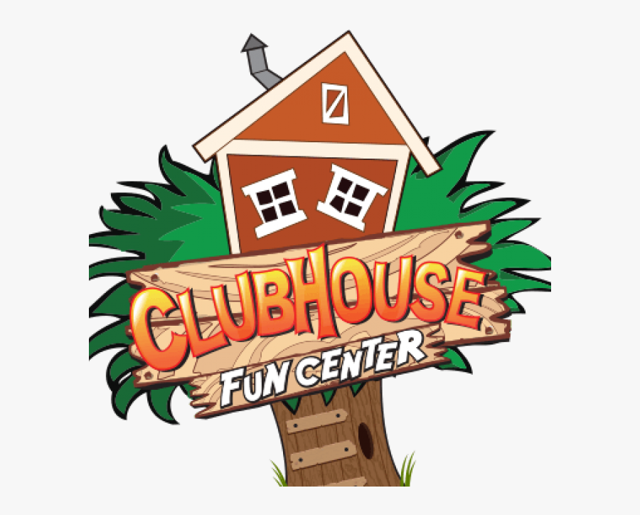 Clubhouse Fun Center Logo, Transparent Clipart