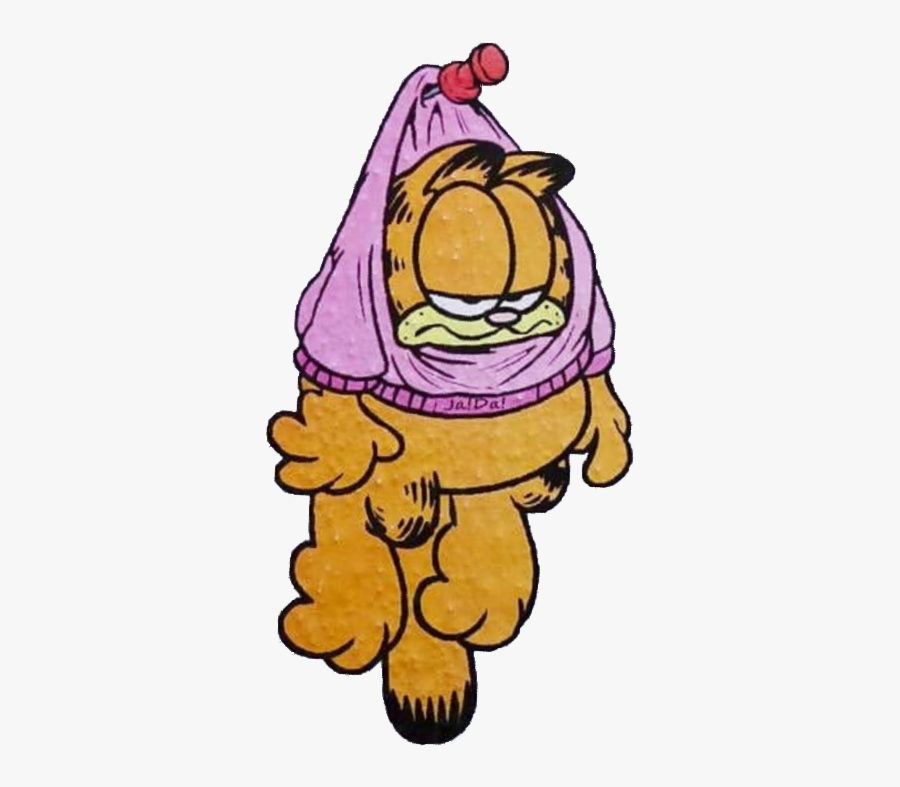 #stickergang #garfield #the #fat #lazy #sarcastic #cat - Garfield Colouring Funny, Transparent Clipart