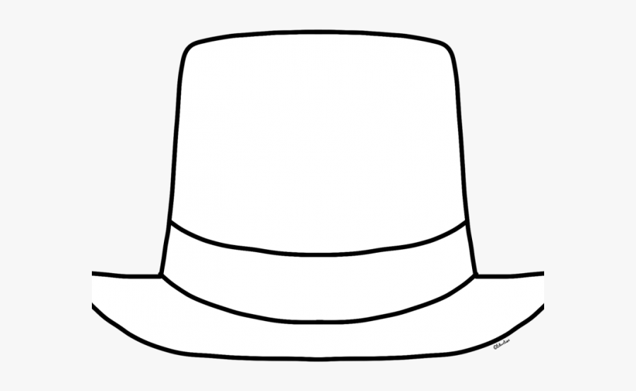 White Top Hat Clipart, Transparent Clipart