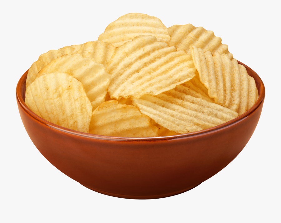 Potato Chips Png - Bowl Of Potato Chips Png, Transparent Clipart