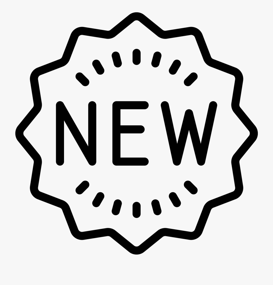 The Word New Is In A Thirteen Point Star Clipart , - Workshop Coffee London Logo, Transparent Clipart