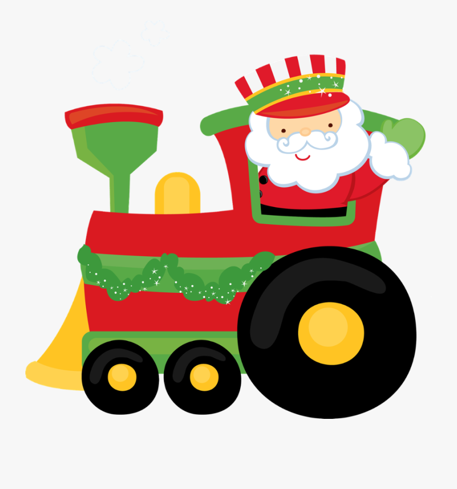 Transparent Trains Clipart - Free Clipart Christmas Train, Transparent Clipart