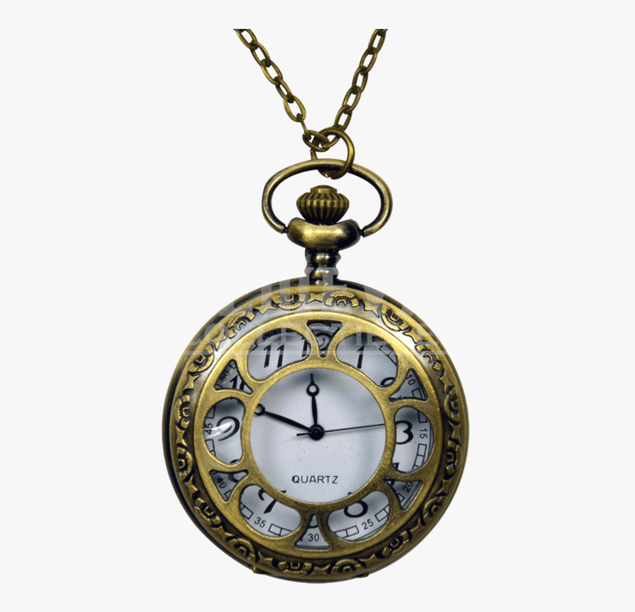 Transparent Open Pocket Watch Clipart - Watch, Transparent Clipart