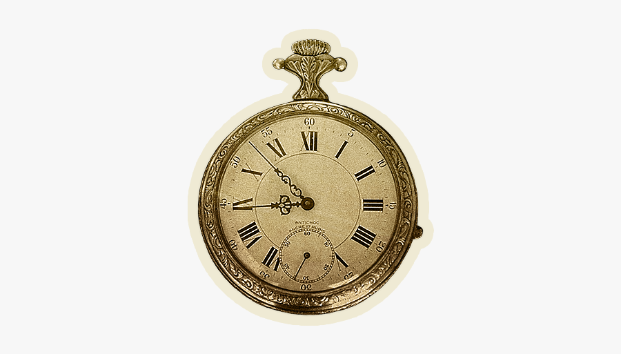 Pocket Watch, Transparent Clipart