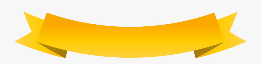 Yellow,orange,clip Art - Yellow Ribbon Banner Png , Free Transparent