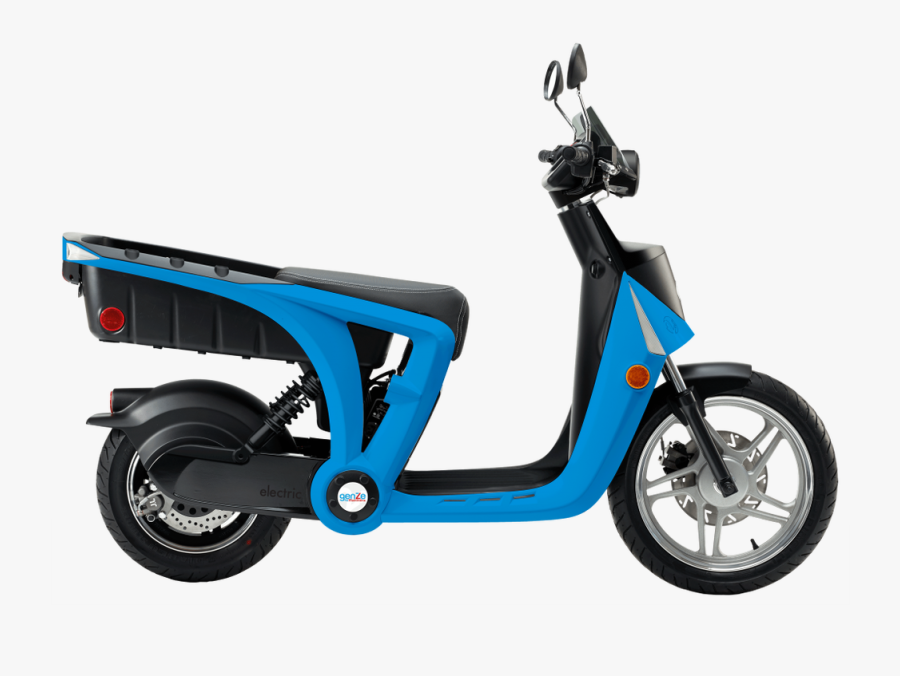 Clip Art Electric Mopeds Use Is - Genze Scooter, Transparent Clipart