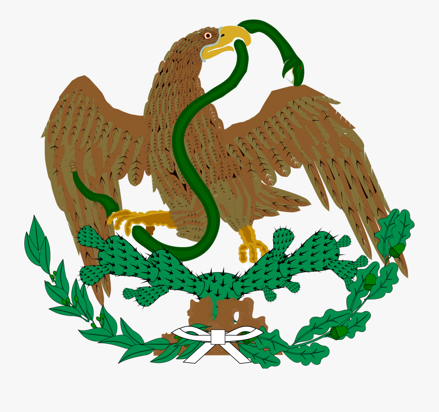 Mexican Eagle Png - Mexico First Flag , Free Transparent Clipart ...