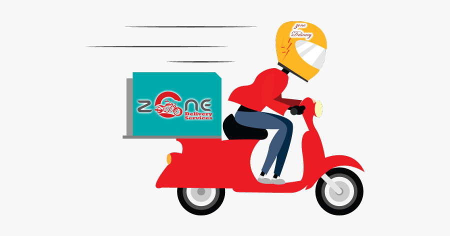 Bike Delivery Service Logo, Transparent Clipart