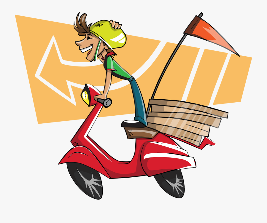 Riding-toy - Delivery Boys, Transparent Clipart