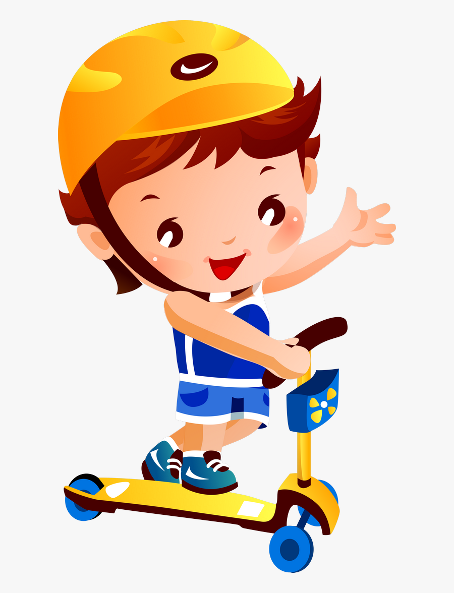 Transparent Pies Clipart - Kids Scooter Clipart, Transparent Clipart