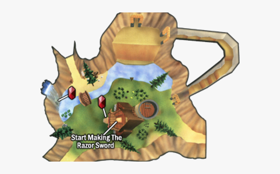 Swamp Clipart Graveyard - Graveyard Majora's Mask, Transparent Clipart