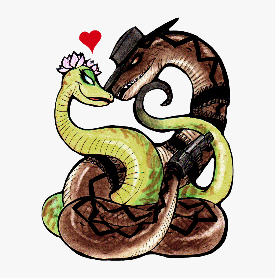 Clipart Snake Rattlesnake - Rango Rattlesnake Jake Love, Transparent Clipart