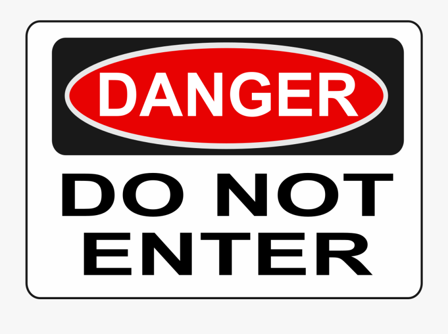 10,000 Volts - Danger 10 000 Volts Sign, Transparent Clipart