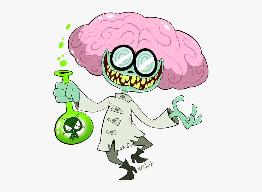 Mad Scientist Clipart Halloween - Mad Scientist Png, Transparent Clipart