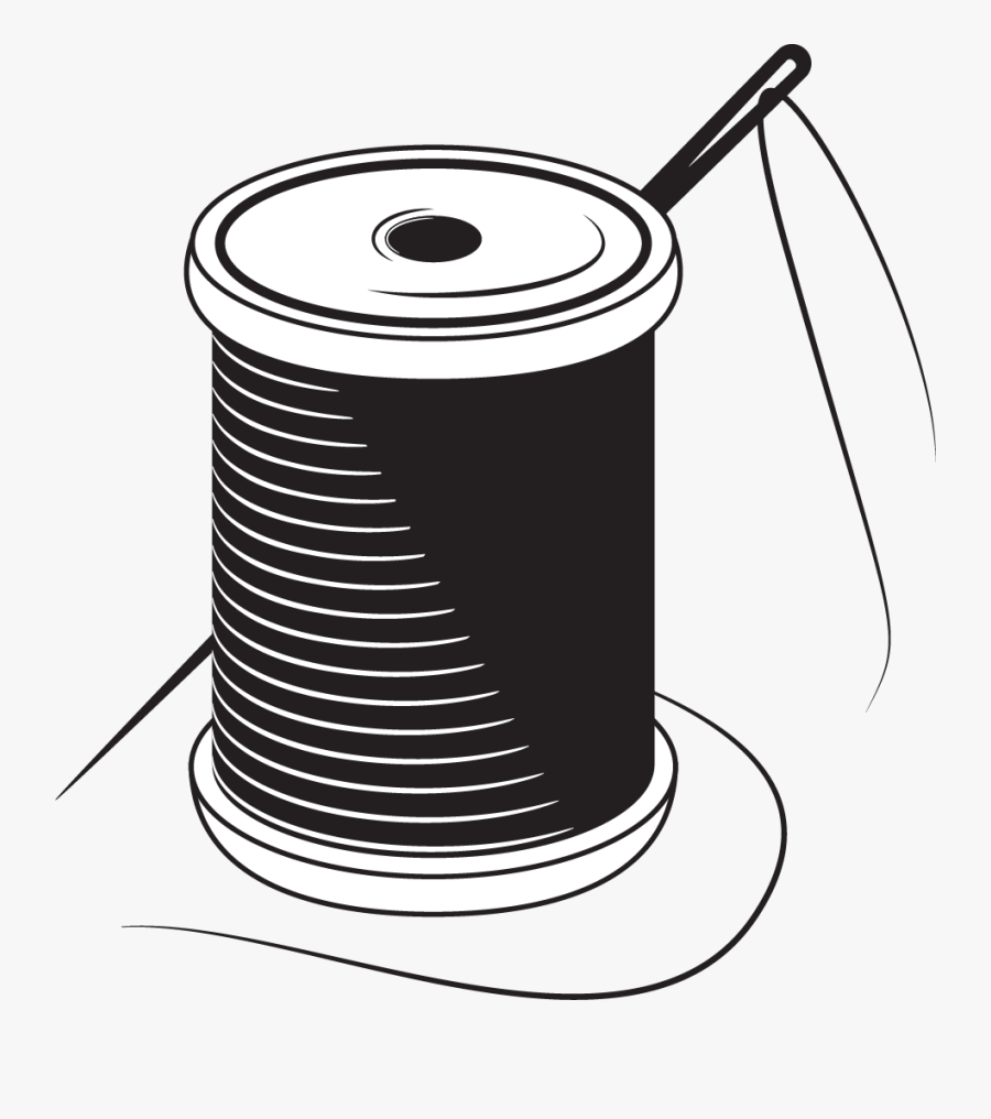 Transparent Painting Icon Png - Needle And Thread Logo, Transparent Clipart