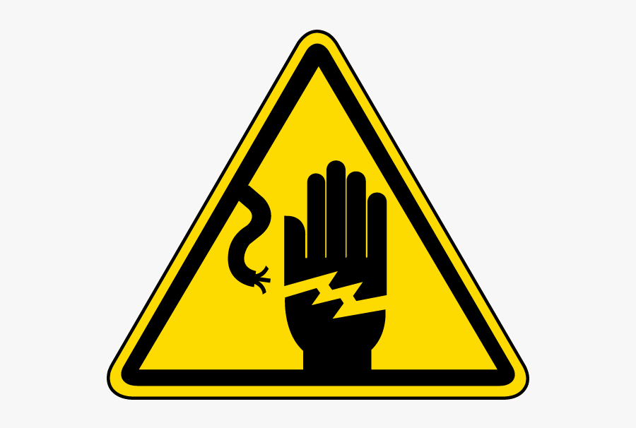 Danger Clipart Electrical Hazard - Electrical Safety Symbol, Transparent Clipart