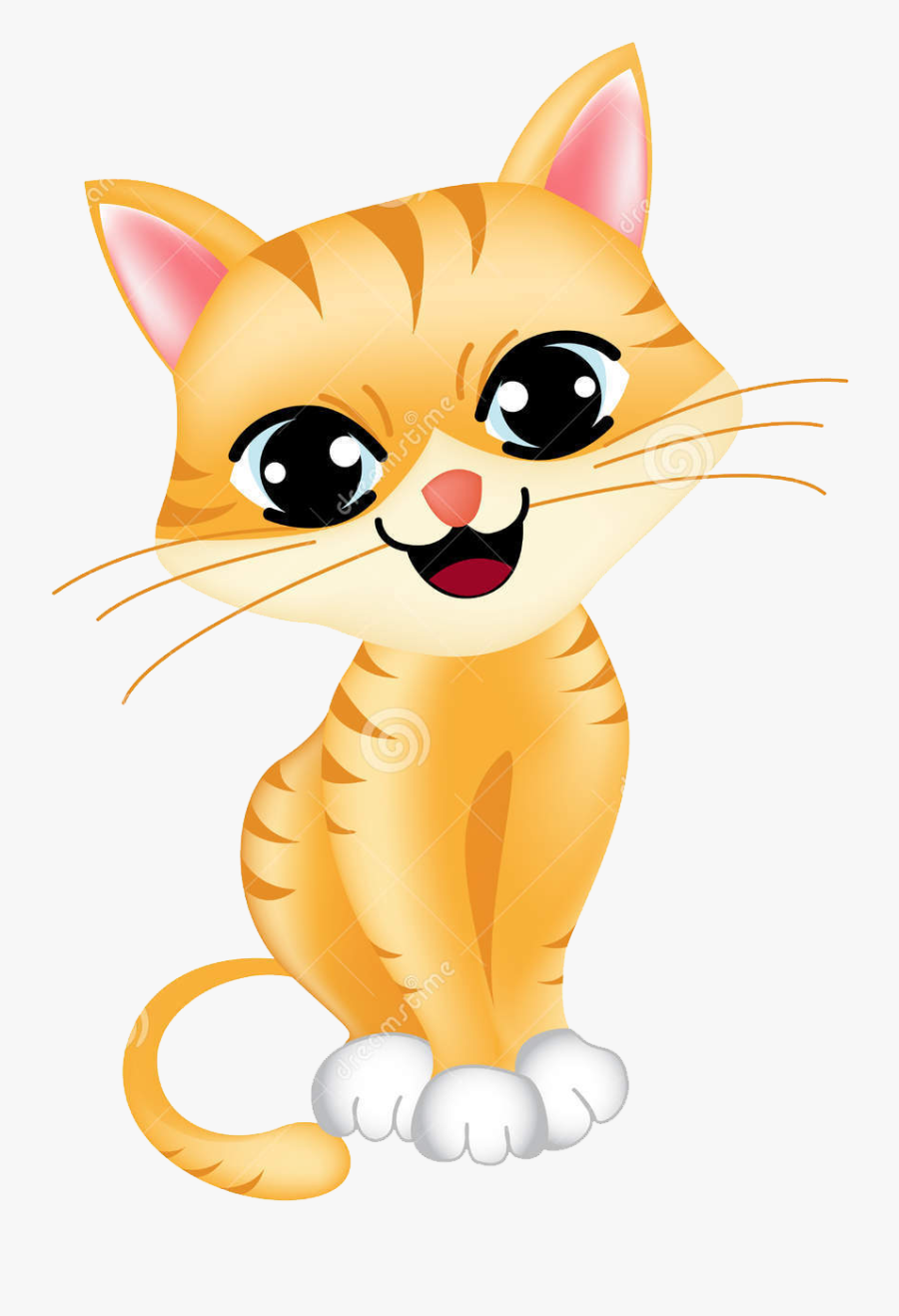 Kitten Cat Clip Art - Animals Start With Capital Letter, Transparent Clipart