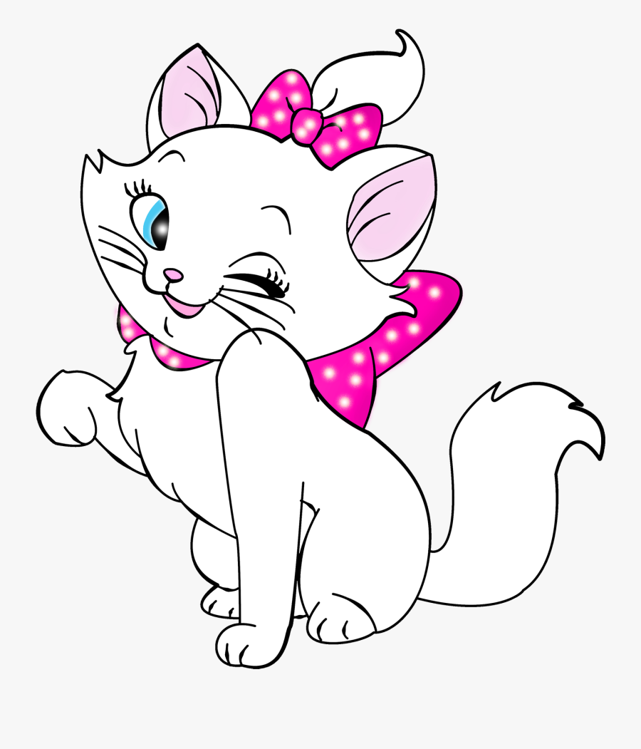 Kitten Cartoon, Cat Clipart, Job Opening, White Kittens, - Cute White Cartoon Cat, Transparent Clipart