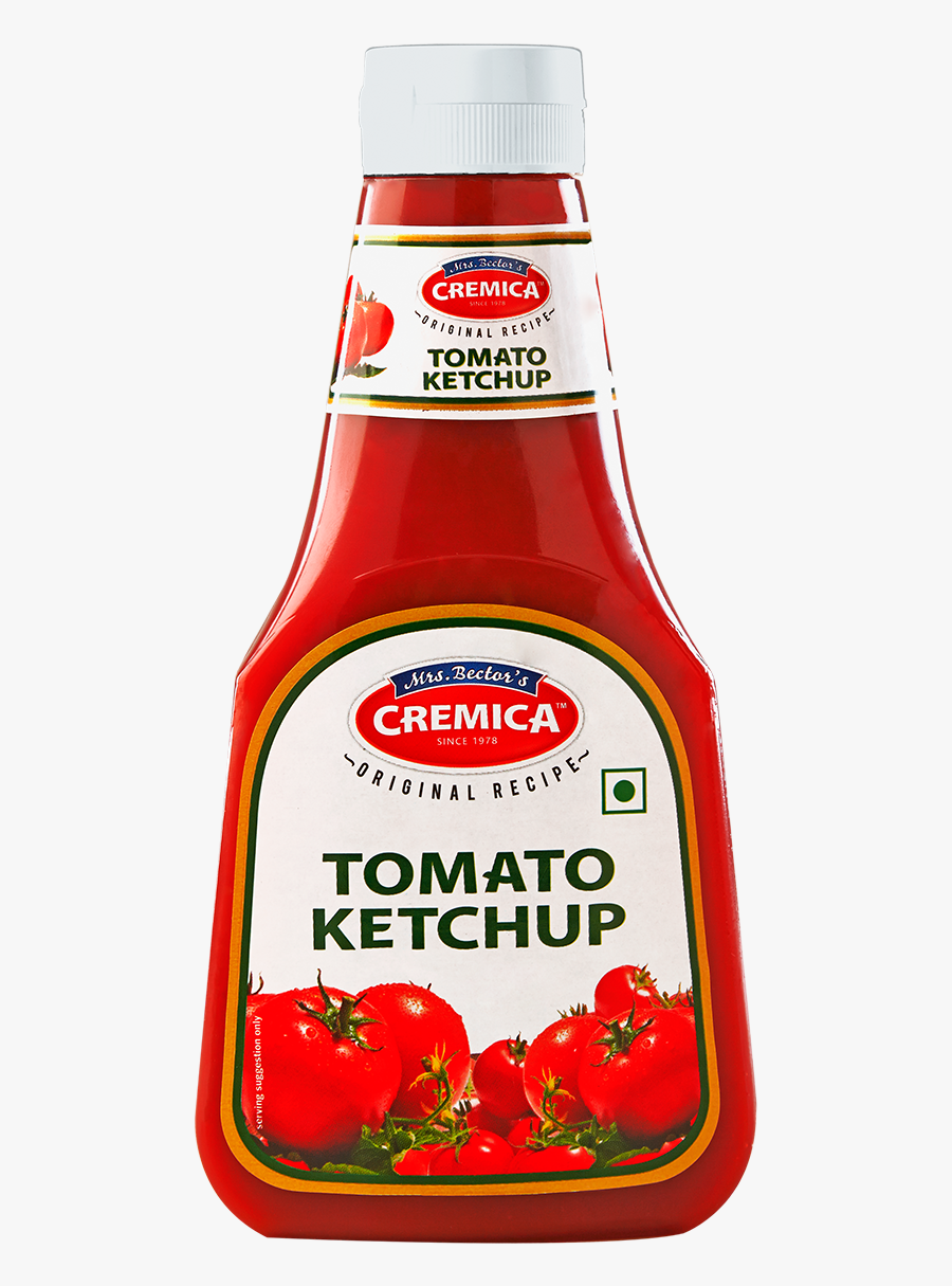 Transparent Ketchup Clipart - Cremica Tomato Ketchup, Transparent Clipart