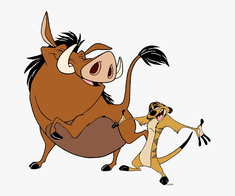 Pumba Lion King, Transparent Clipart